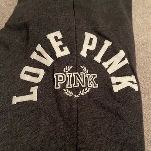 Victoria Secrets Pink sweatpants, cropped joggers